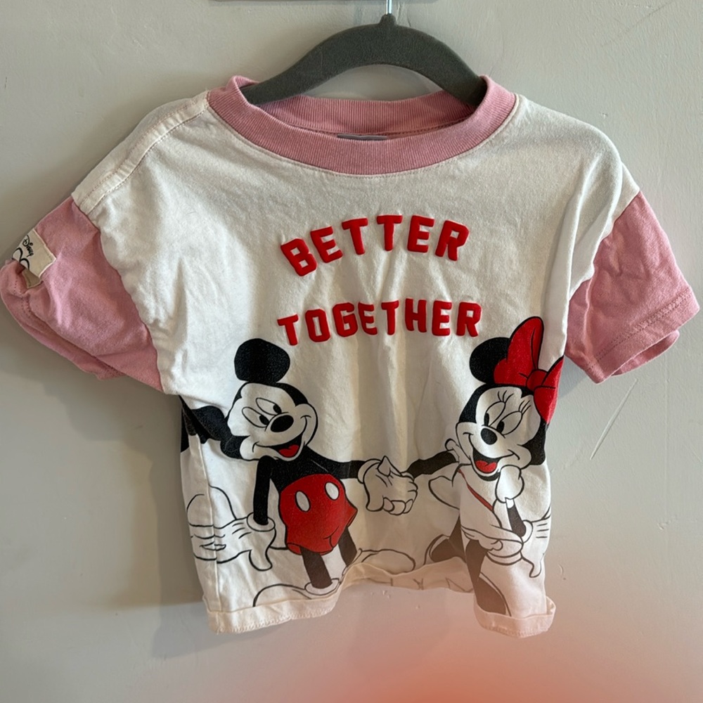 Cotton On Disney 100 Minnie & Mickey T-Shirt